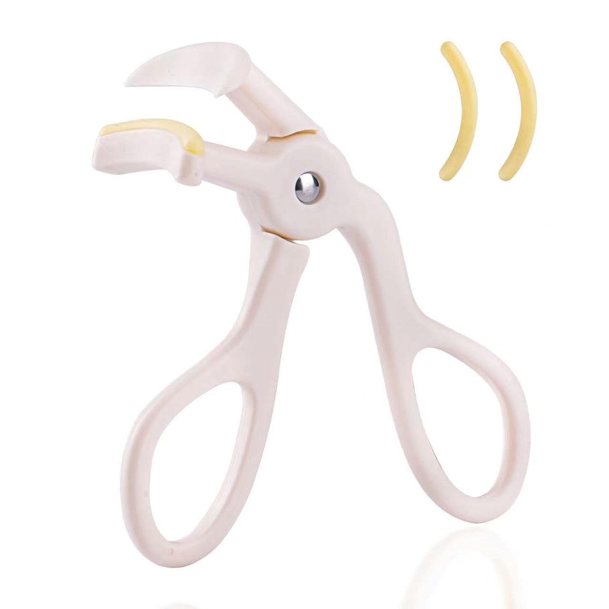 Eyelash Curlers，Eyelash Curler with 2 Silicone Refill Pads ，Eyelash Curler for No Pinching or Pulling，Curl Eyelashes & Lash Lift in Seconds，Lash Curler Makeup Tool for Women (Pink)