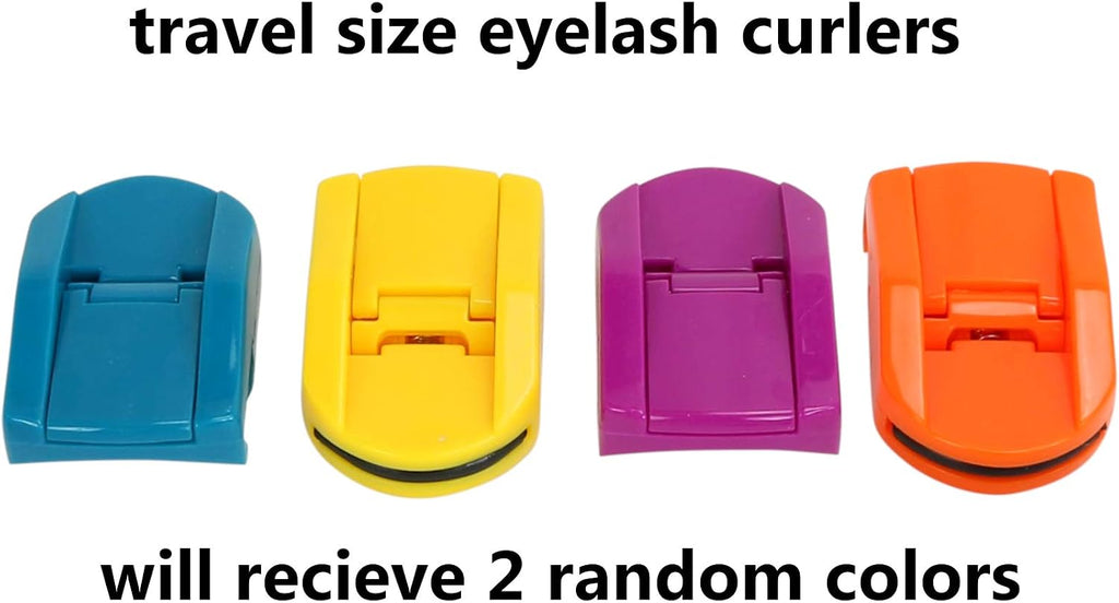 Iconikal 4-Pack Eyelash Curler Set with Travel Size Curlers