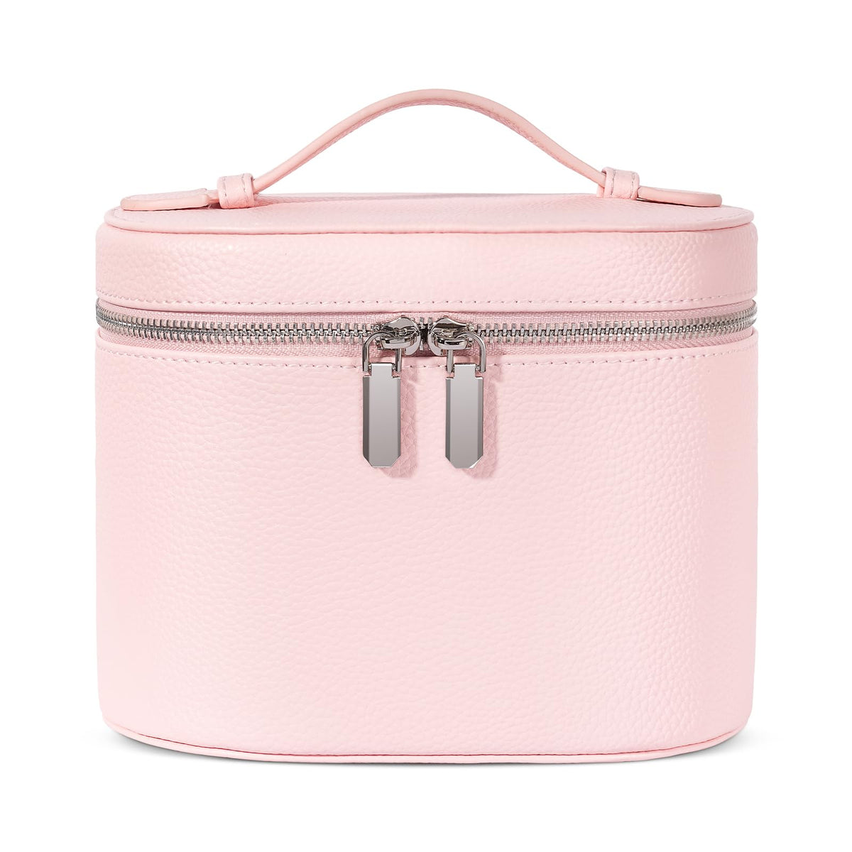 honitty Makeup Bag, Travel Make up Case with Compartments and Handle, Portable Cosmetic Organizer Bags,Toiletry Bag for Women