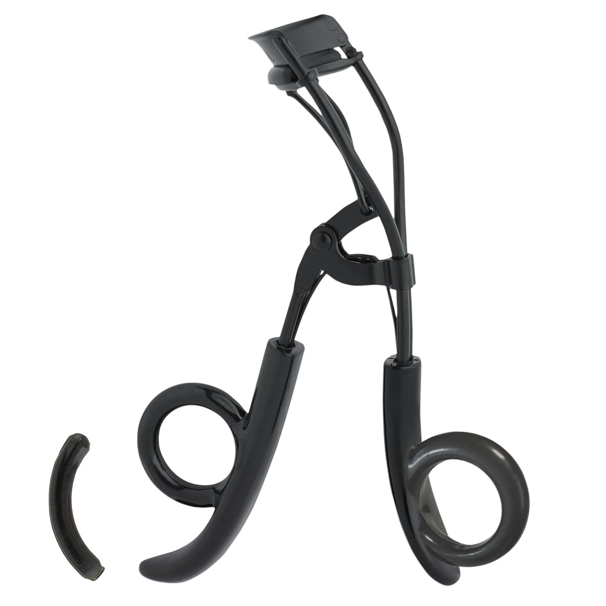 JAPONESQUE Pro Performance Eyelash Curler for Almond, Monolid or Hooded Eyes, Eye Lash Curler Delivers Sweeping Lash Volume & Eye Opening C Curl, Ergonomic Precision-Crafted Pivot Design