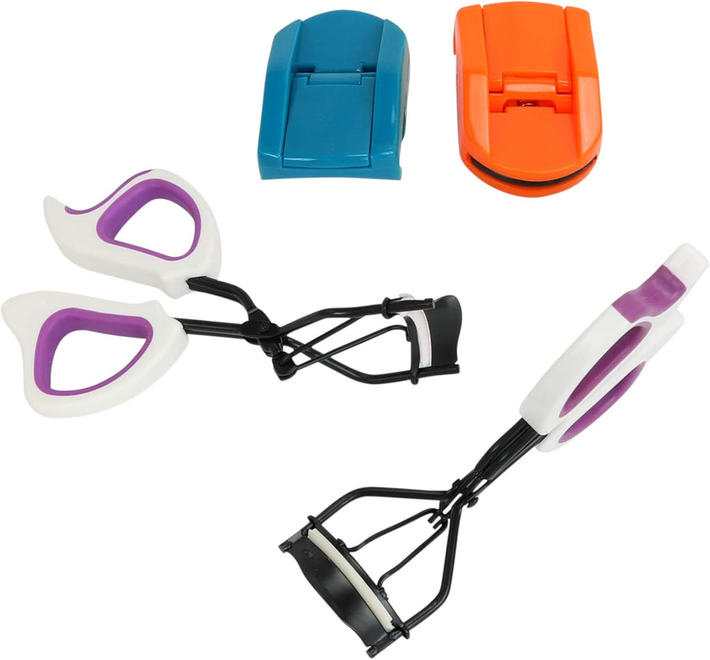 Iconikal 4-Pack Eyelash Curler Set with Travel Size Curlers