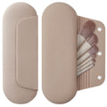 AGIKET Soft Silicone Makeup Brush Holder Large Travel Portable Cosmetic Bag