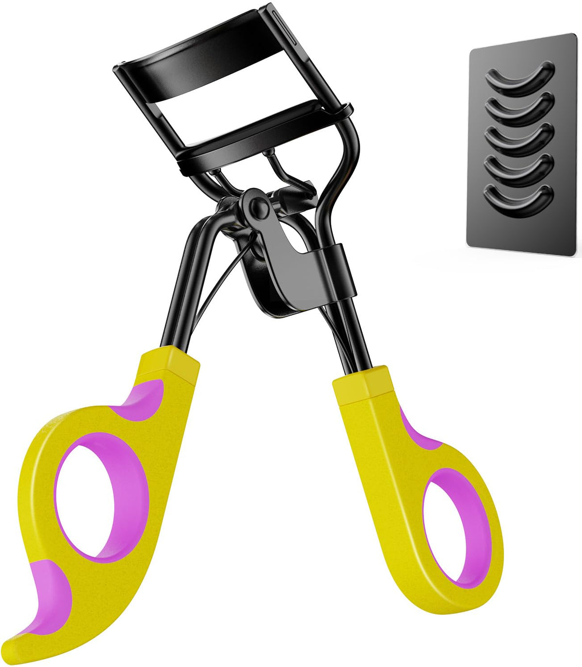 Kaasage Eyelash Curler with Pads, Achieve Perfect Curls in 5 Seconds
