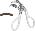 Eyelash Curler with Silicone Replacement Pads, Cute Eyelash Curler for Women, Clear Grey