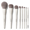 Morphe Best of Blends 8 Piece Makeup Brush Set - Face and Eye Makeup Brushes for Foundation, Concealer, Powder, Blush, Eyeshadow & Brows - Professional Brush Kit (8 ct)