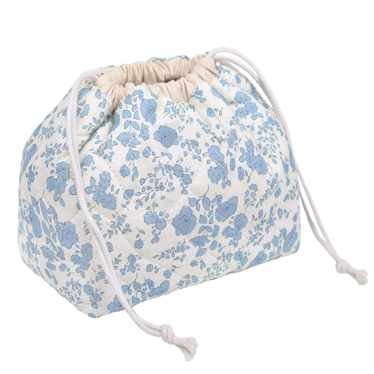 Gosect Large Makeup Bag, Cute Cosmetic Bag for Women Girls, Floral Coquette Aesthetic Toiletry Bag, Travel Make Up Organizer Bag (BDLH)