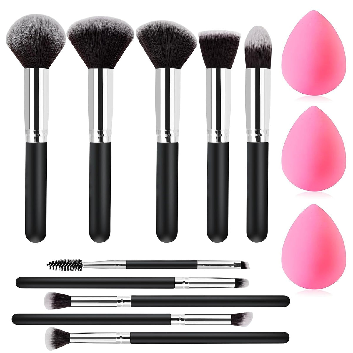 Makeup Brushes Set for Women, Christmas Stocking Stuffers for Teen Girls