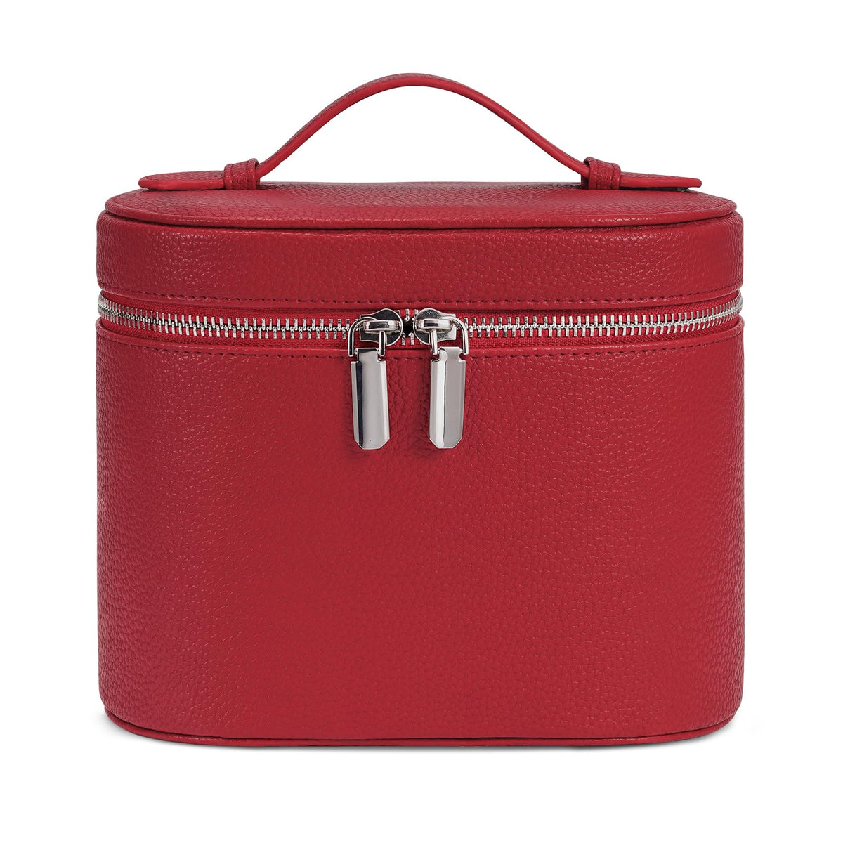 honitty Makeup Bag, Travel Make up Case with Compartments and Handle, Portable Cosmetic Organizer Bags,Toiletry Bag for Women