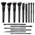 Raffaello Makeup Brushes 15Pcs Makeup Brush Set Premium Synthetic Bristles