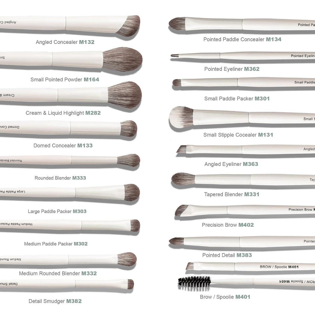 30 Pcs Pro Grade Makeup Brushes Set with Dense Ultra Soft Bristle