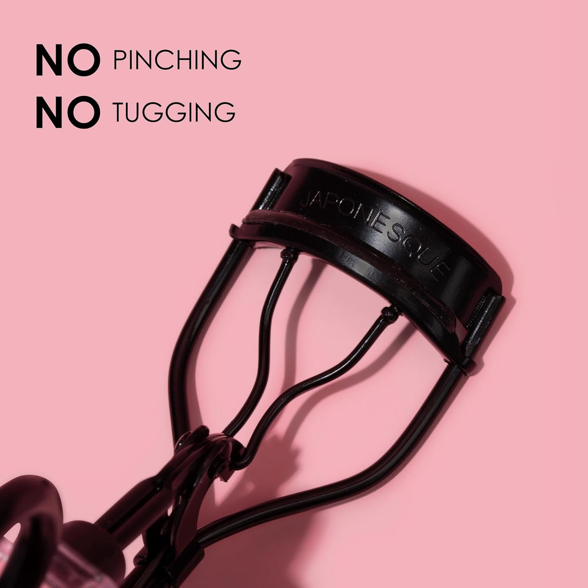 JAPONESQUE Pro Performance Eyelash Curler for Almond, Monolid or Hooded Eyes, Eye Lash Curler Delivers Sweeping Lash Volume & Eye Opening C Curl, Ergonomic Precision-Crafted Pivot Design