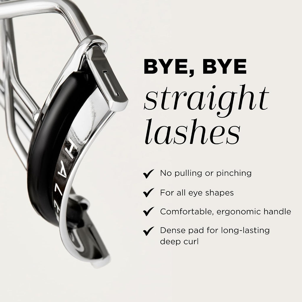 Haleys Re-Lift Instant Eyelash Curler, Long-Lasting Curl, Silicone Pads