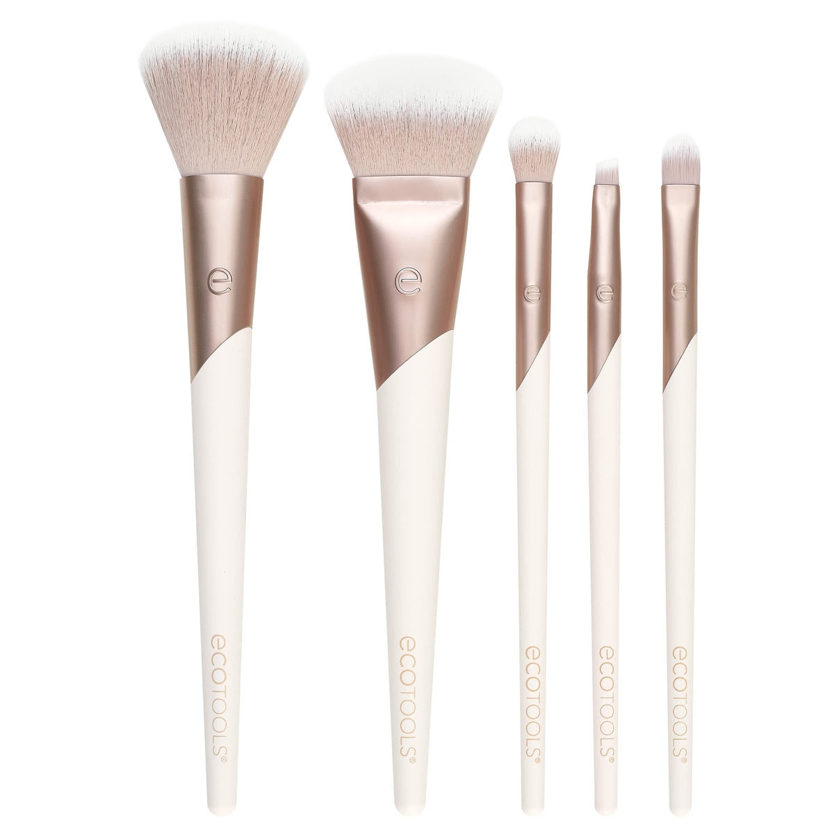 EcoTools Luxe Natural Elegance Face Makeup & Foundation Brush Set