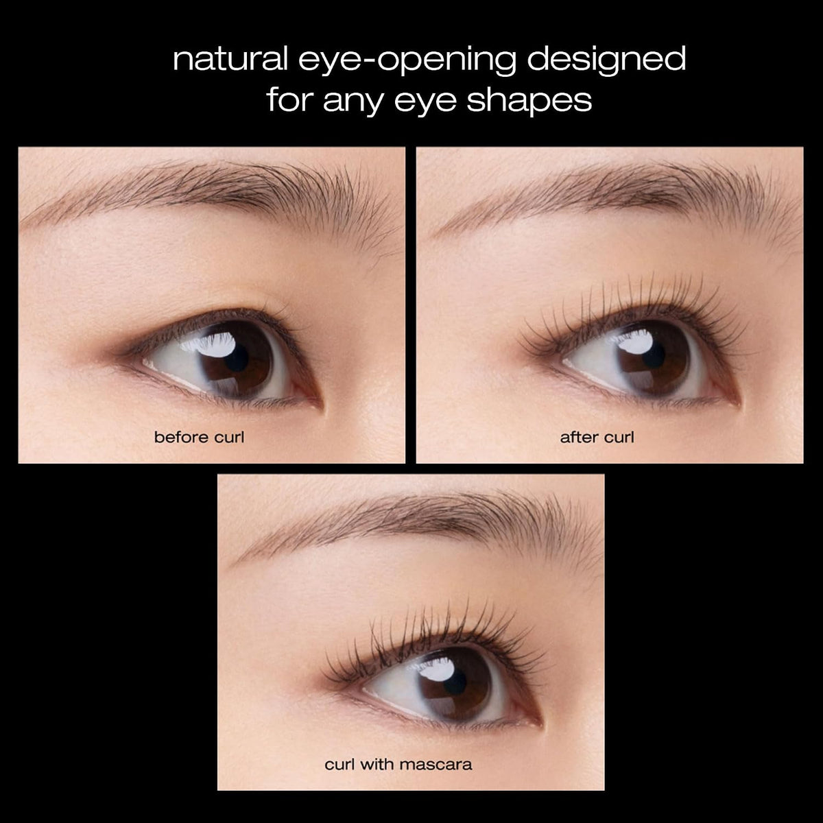 Shu Uemura Iconic Eyelash Curler, Achieve Precise Control and Long-Lasting Curl - Includes Silicone Replacement Pad. Professional Makeup Artist Tool for All Eye Shapes