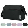 Narwey Travel Makeup Bag Toiletry Bag, Wide Open Cosmetic Bag for Women