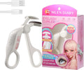 Heated Eyelash Curler, 5s Fast Heat Up & 24H Long-Lasting Curls, Electric Lash Curler with Intelligent Temp Control & Anti-Burn Silicone Pad, Type-C Rechargeable, Quick Natural Curling for All Lashes