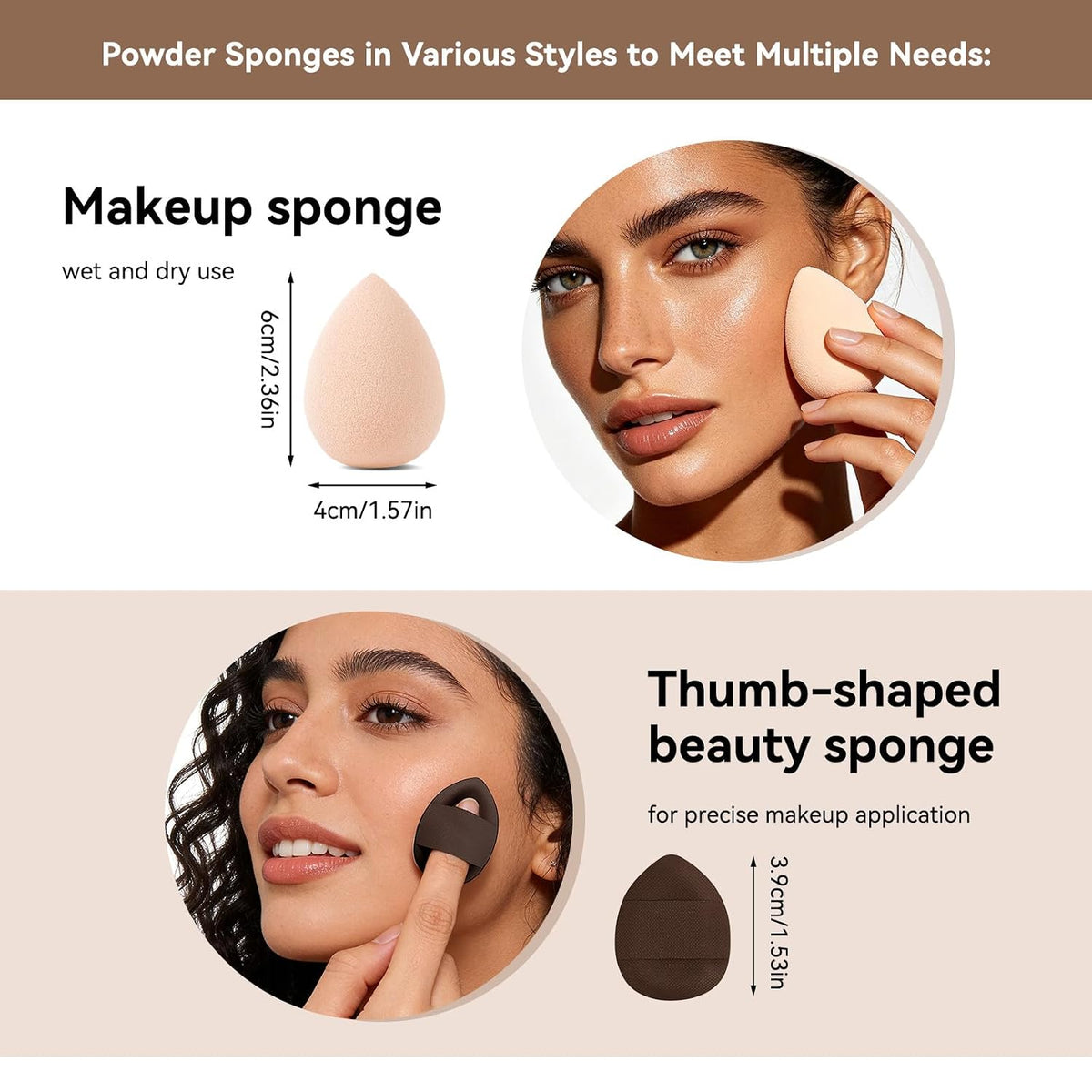 Makeup Brushes MAGEFY Travel Makeup Brush Set Professional Make Up Brushes for Powder Concealers Eye Shadows Eyebrow Countour Blush Brush Tools
