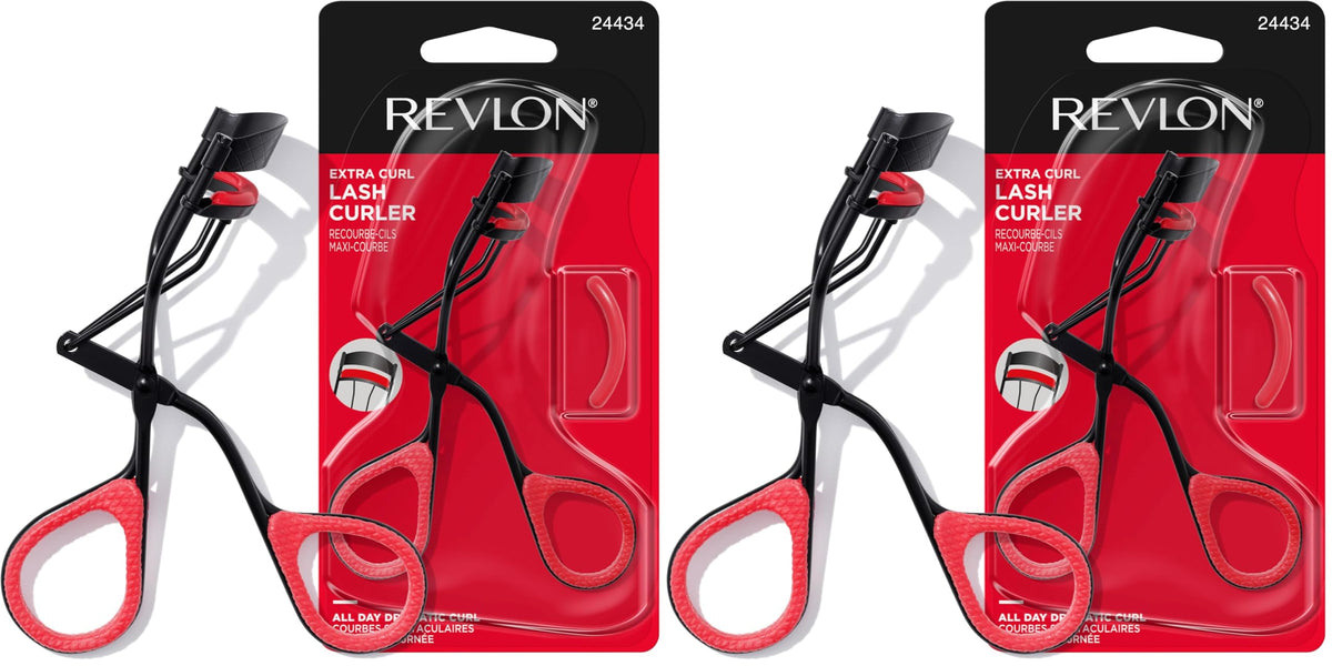 Revlon Extra Curl Eyelash Curler, Black, 1 Count