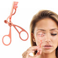 Luxurious Eyelash Curler, Professional Eyelash Curlers Long Lasting Lash Curl Eye Opening Voluminous Lashes Curler Heavy Duty, Zinc Alloy (Silver)