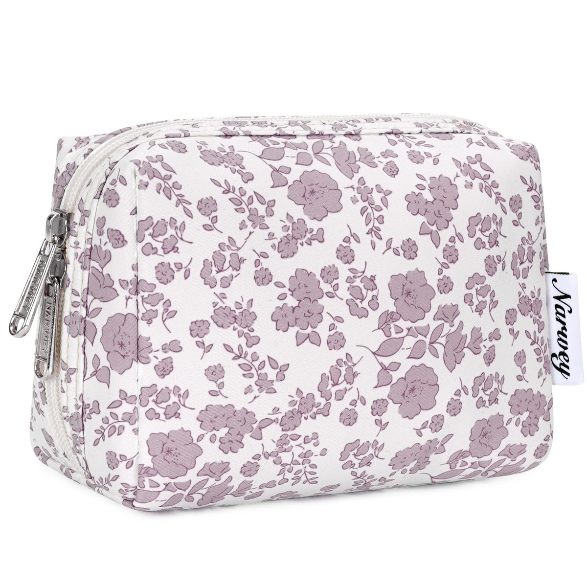 Narwey Makeup Bag Travel Toiletry Bag, Cosmetic Bag for Women Girls