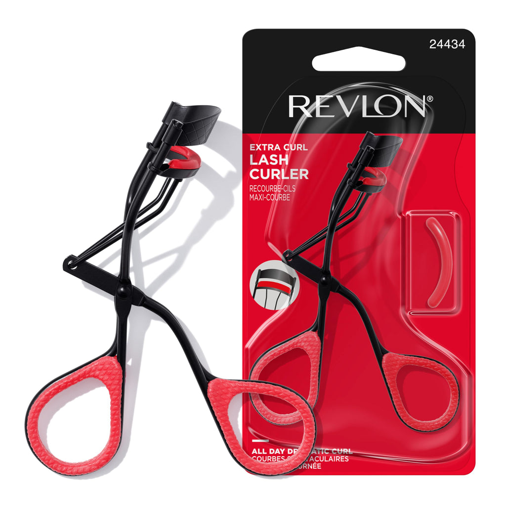 Revlon Extra Curl Eyelash Curler, Black, 1 Count