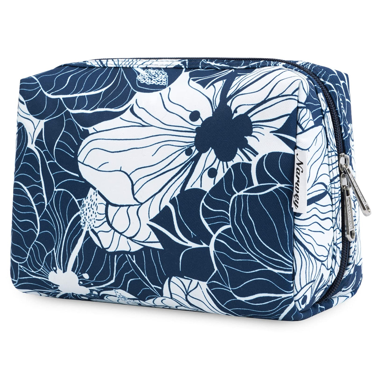 Narwey Makeup Bag Travel Toiletry Bag, Cosmetic Bag for Women Girls