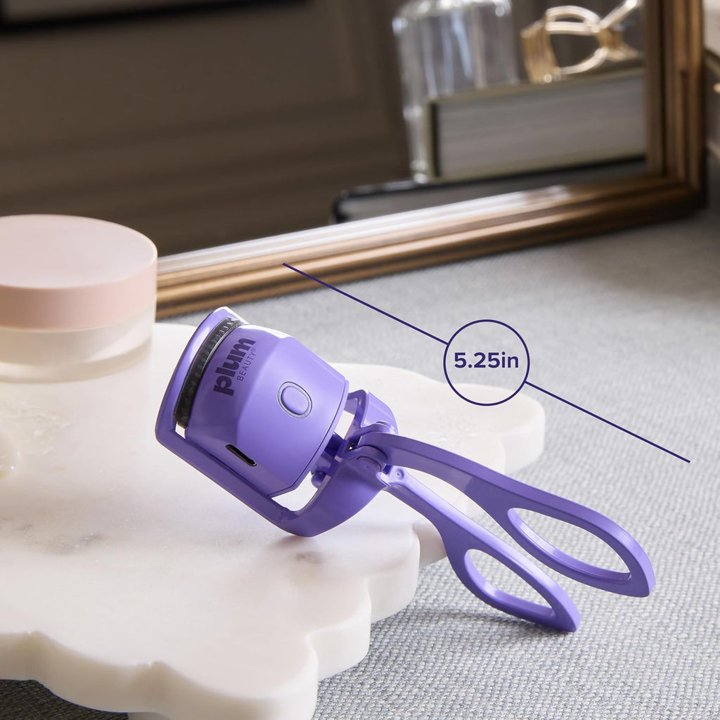 Plum Beauty Lash Lift Off Heated Eyelash Curler USB-C Rechargeable Electric