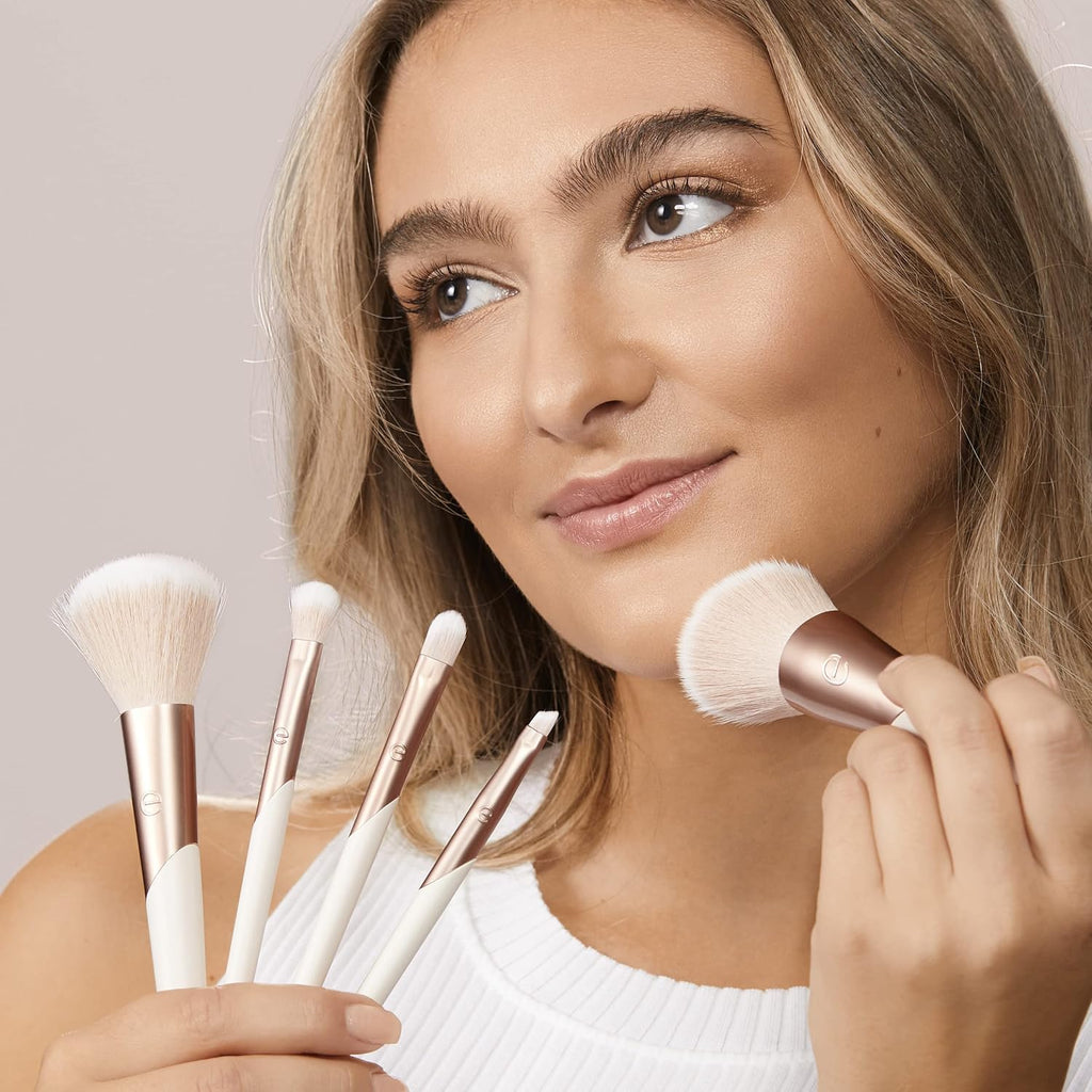 EcoTools Luxe Natural Elegance Face Makeup & Foundation Brush Set