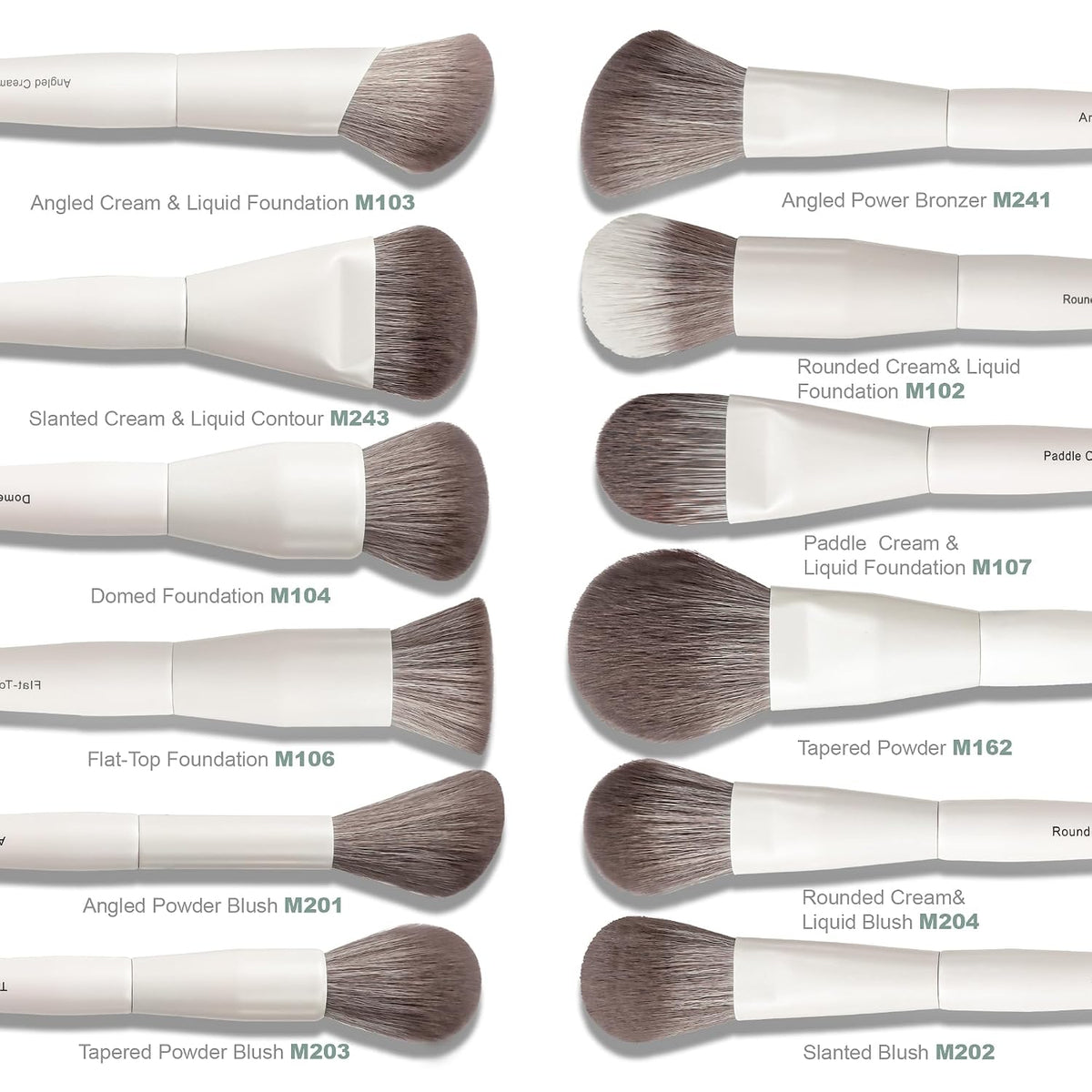 30 Pcs Pro Grade Makeup Brushes Set with Dense Ultra Soft Bristle