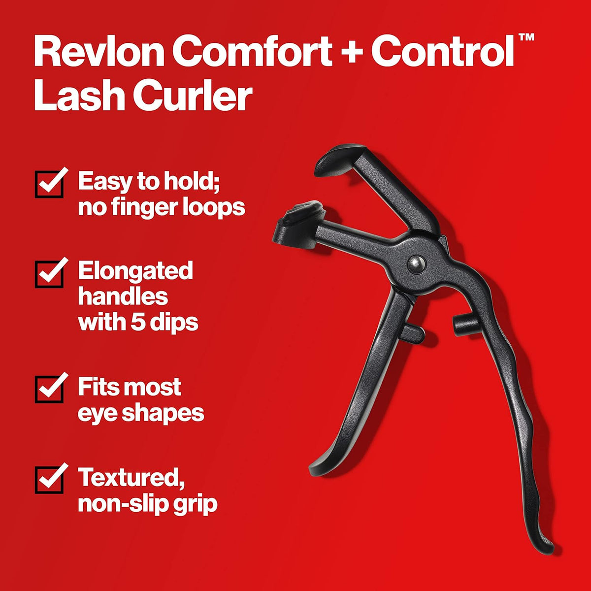 Revlon Comfort + Control Lash Curler, 1 Count
