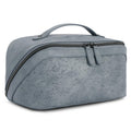 BELTANA Travel Makeup Bag for Women, Butterfly Flat Open Cosmetic Bag