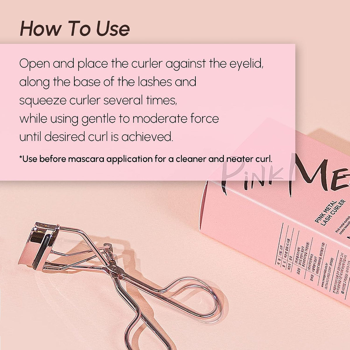 DERMALOGY by NEOGENLAB Eye Makeup (Pink Eyelash Curler)