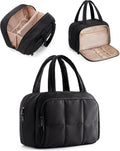 Marscamd Travel Toiletry Bag for Women, Medium Size, Puffy Makeup Organizer